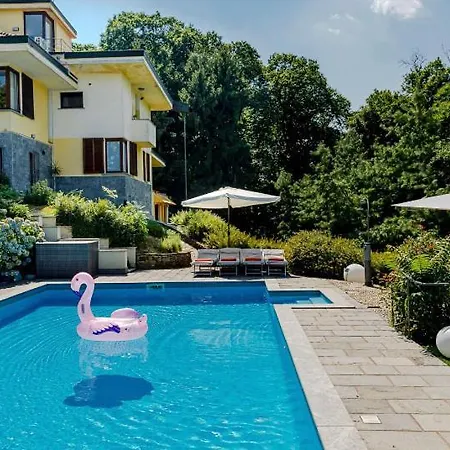 Villa Olivia Con Piscina E Sauna A Pochi Minuti Da Arona